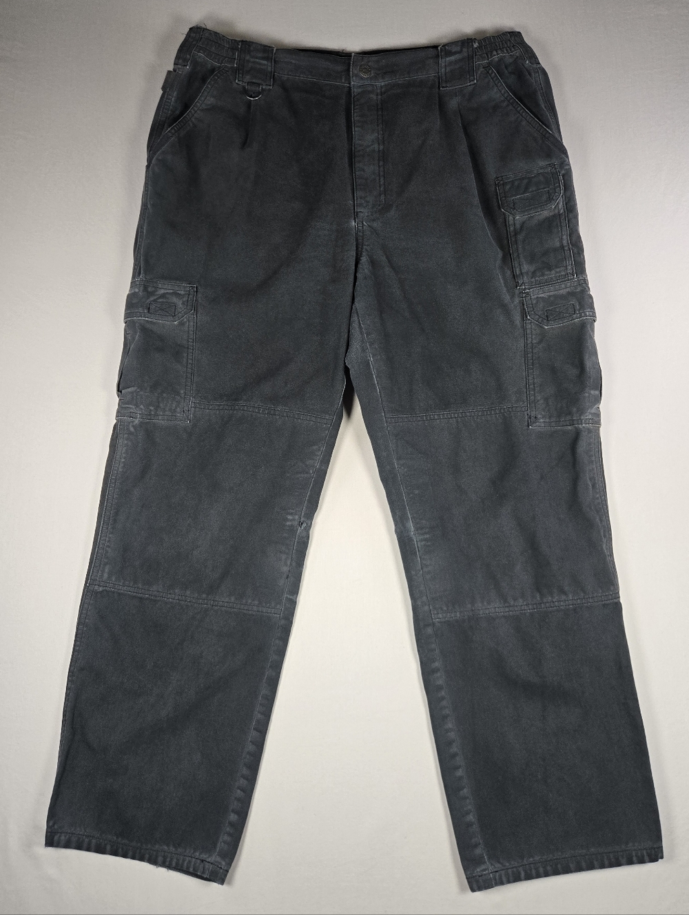 5.11 Tactical Series Cotton Cargo Pants Faded Black 38x30 Workwear Utility